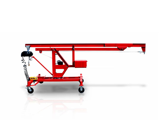 Mikrokran LBK 150 Mauerkran verstaut