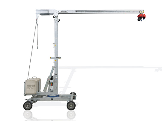 Mauerkran LMK300 Seitenprofil