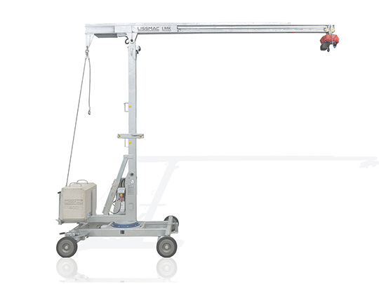 Mauerkran LMK400 TFE Seitenprofil