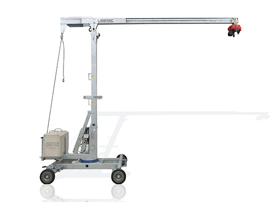 Mauerkran LMK400 Seitenprofil