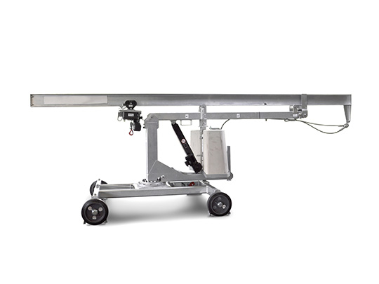 Mauerkran MK400 zusammengebaut